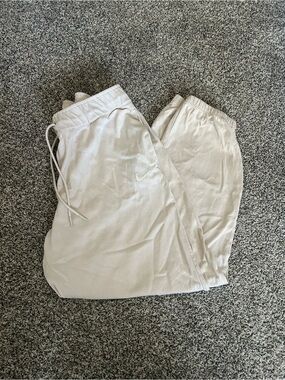 Nike Cream Color Joggers Womens